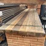 Ca. 16x Douglas Regels Fijnbezaagd, 50x75mm, lengte 500cm